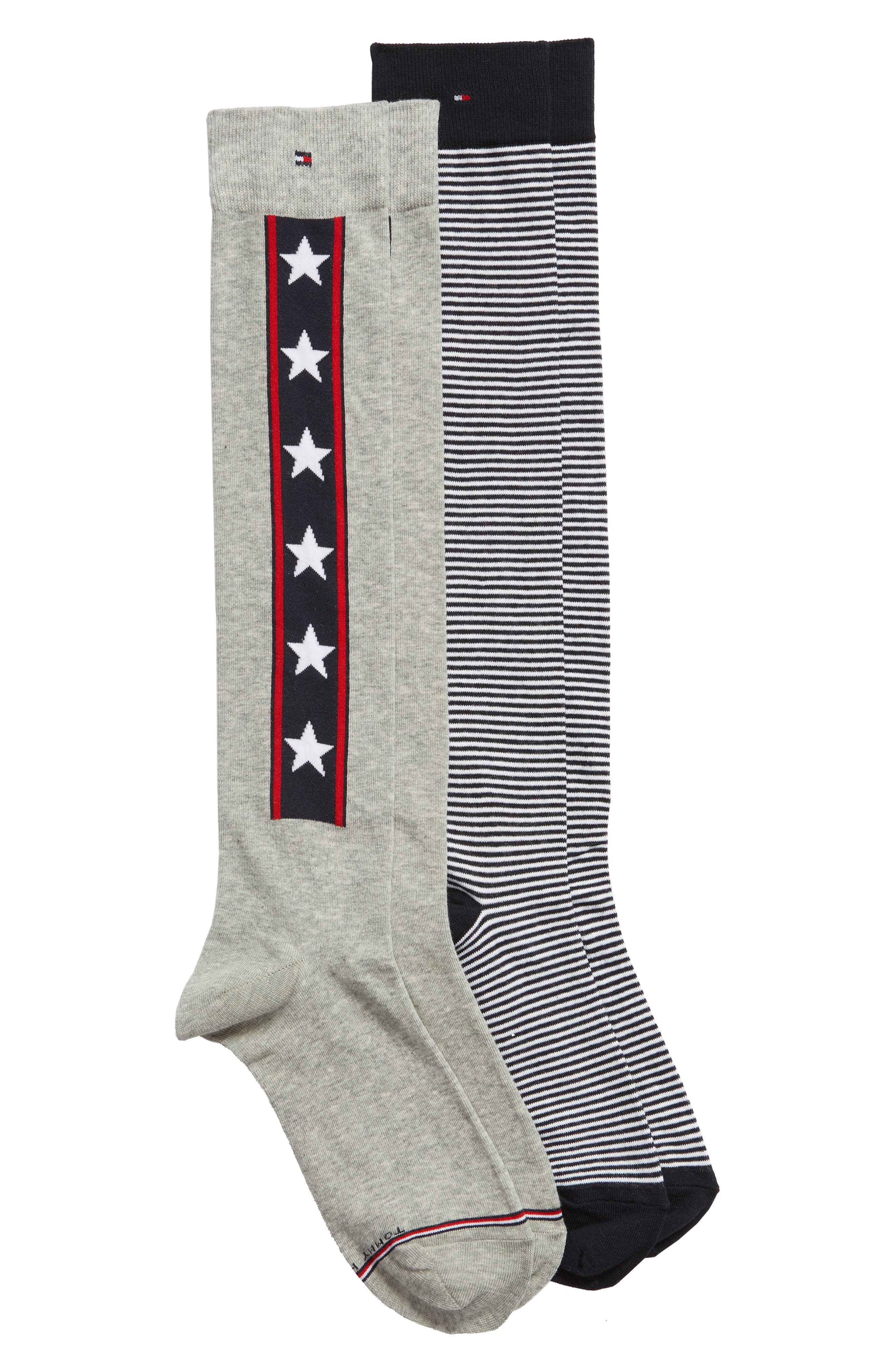 tommy hilfiger knee high socks