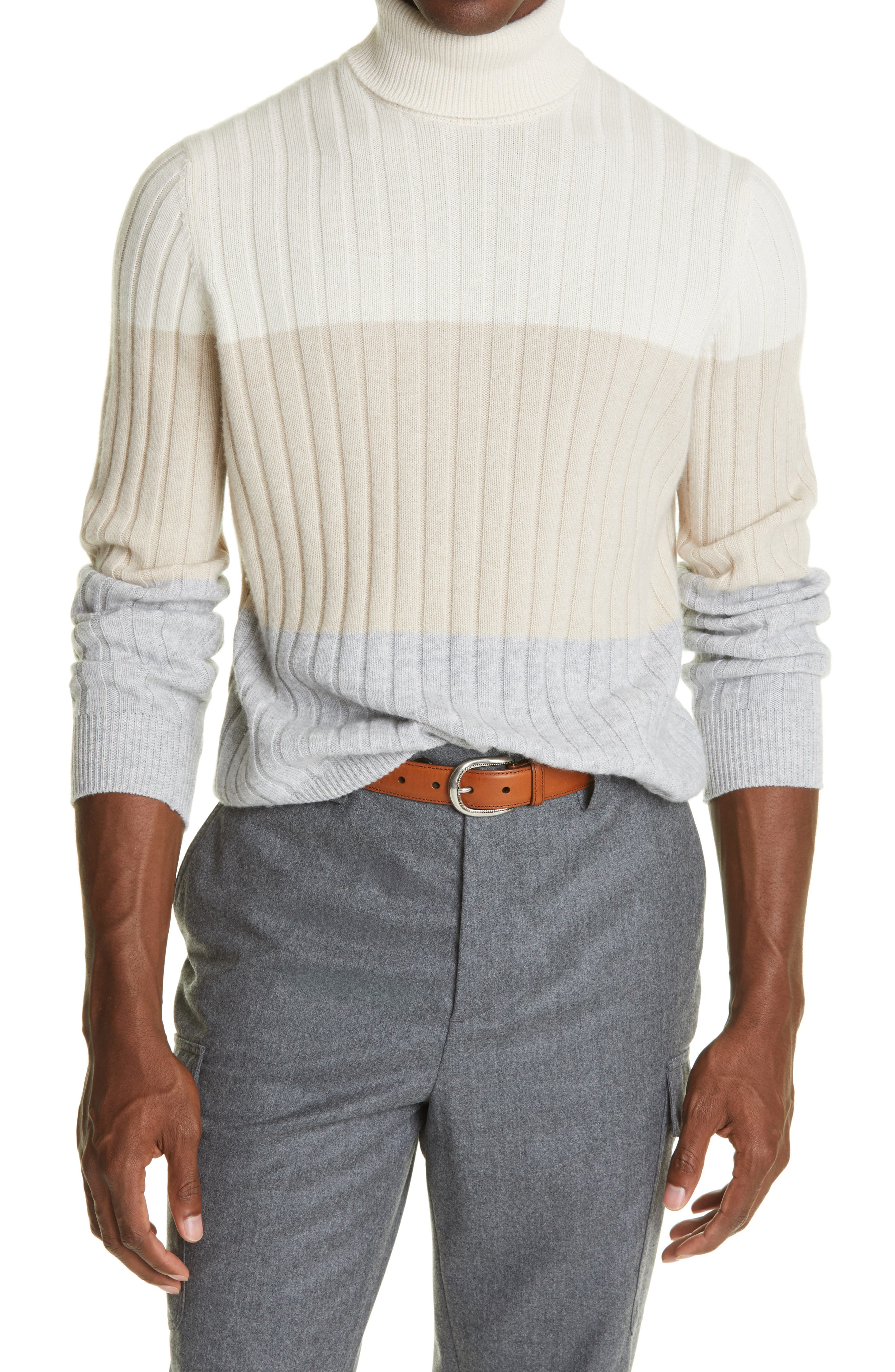 rose gold turtleneck