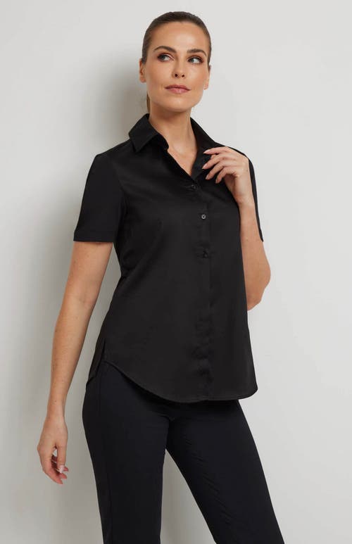 Anatomie Helia Button Up Shirt In Black