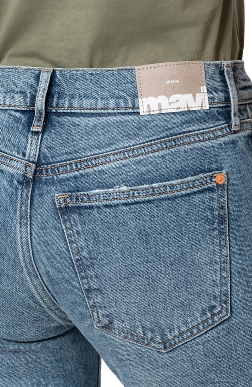 Mavi Jeans Mirella Skinny Jeans In Mid Brushed Classic Blue