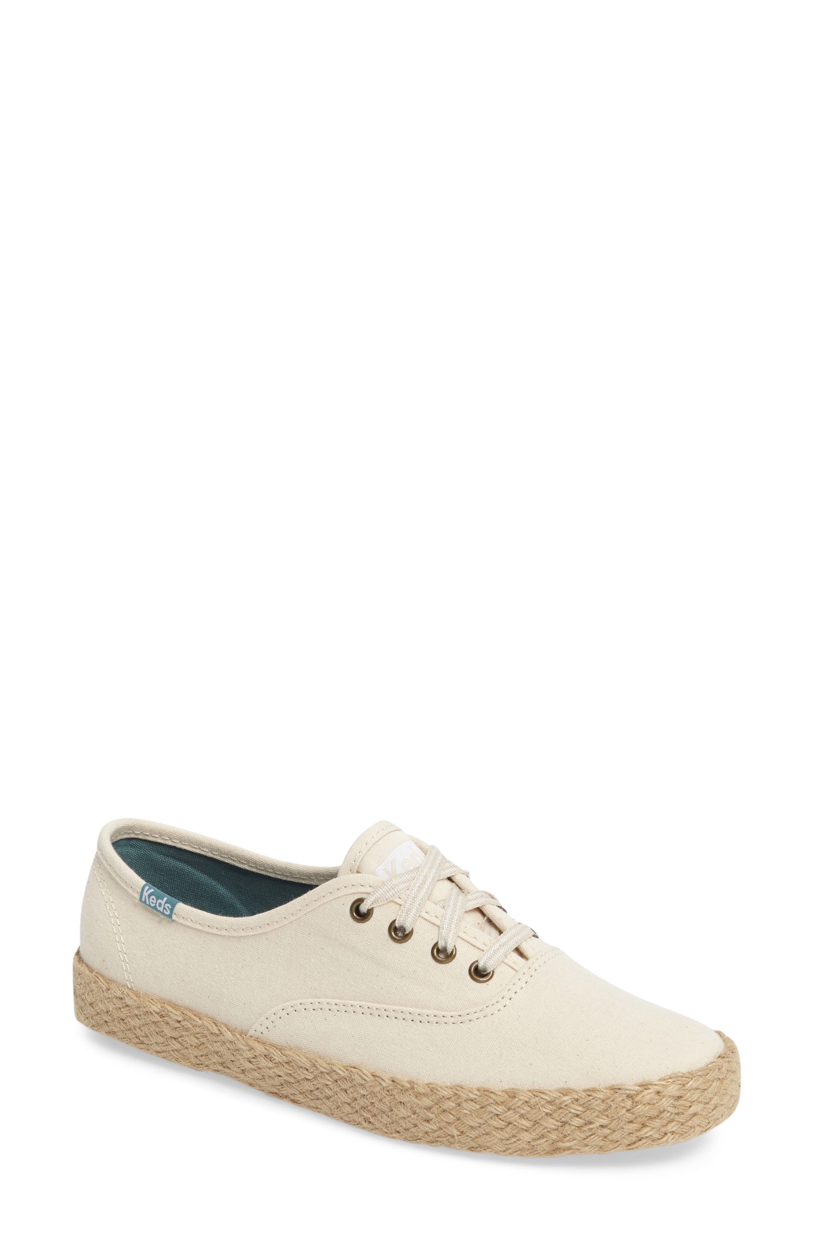 Keds® Champion Salt Wash Jute Sneaker (Women) Nordstrom