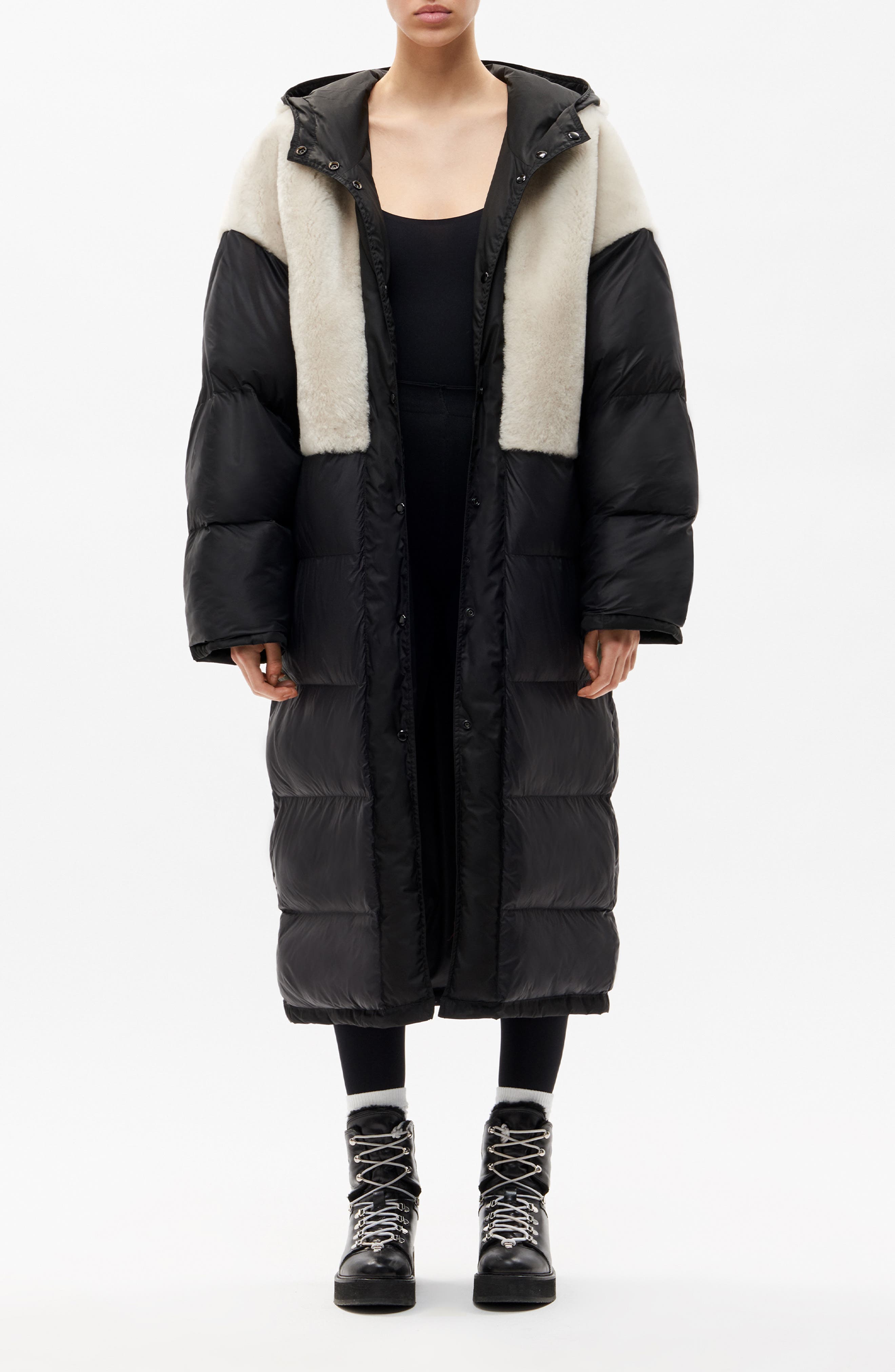 black long puffer