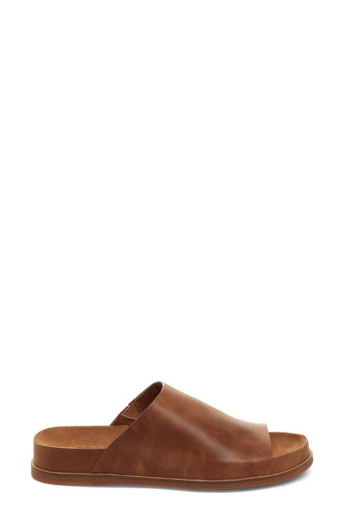 Shop Kelsi Dagger Brooklyn Squish Slide Sandal In Camel