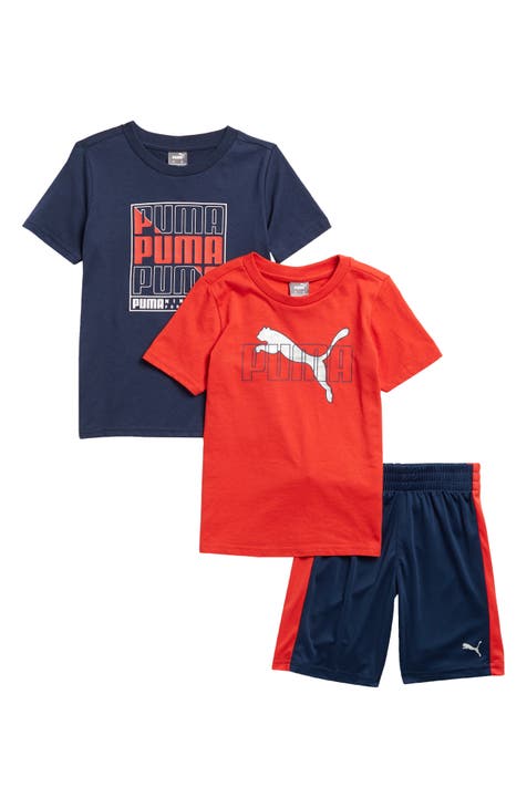 Kids' Performance T-Shirts & Pull-On Shorts Set (Toddler)