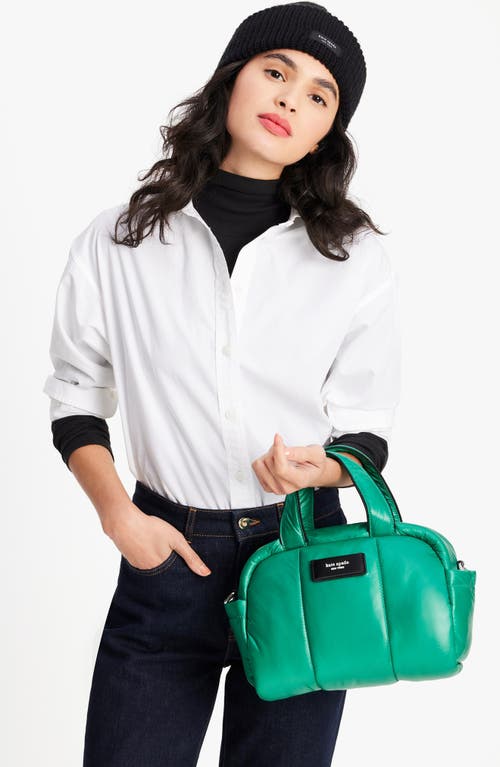 Kate Spade New York Choux Puffy Satchel In Wintergreen