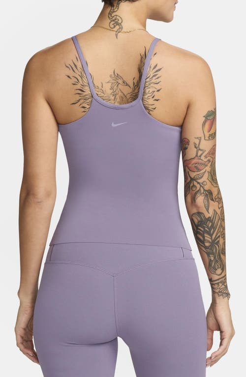 Shop Nike Infinasoft Essentials Dri-fit Tank In Daybreak/white