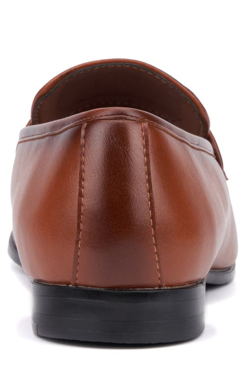 New York And Company Men's Keaton Loafer Dress Shoe In Cognac