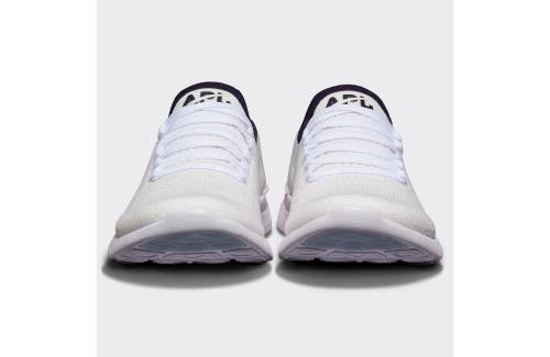 Shop Apl Athletic Propulsion Labs Techloom Breeze Sneakers In White/navy