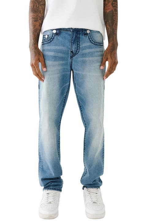 Geno Super T Relaxed Slim Fit Jeans (Celestial Medium Wash) (Regular & Big)