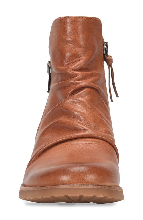 Söfft Beckie Ii Ruched Bootie In Luggage
