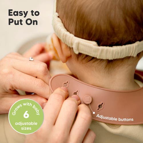Keababies Prep Silicone Bibs In Dusk