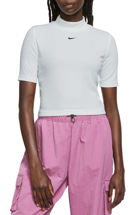 Nike Sportswear Swoosh Short Sleeve Crop Top – The Curvy Shop