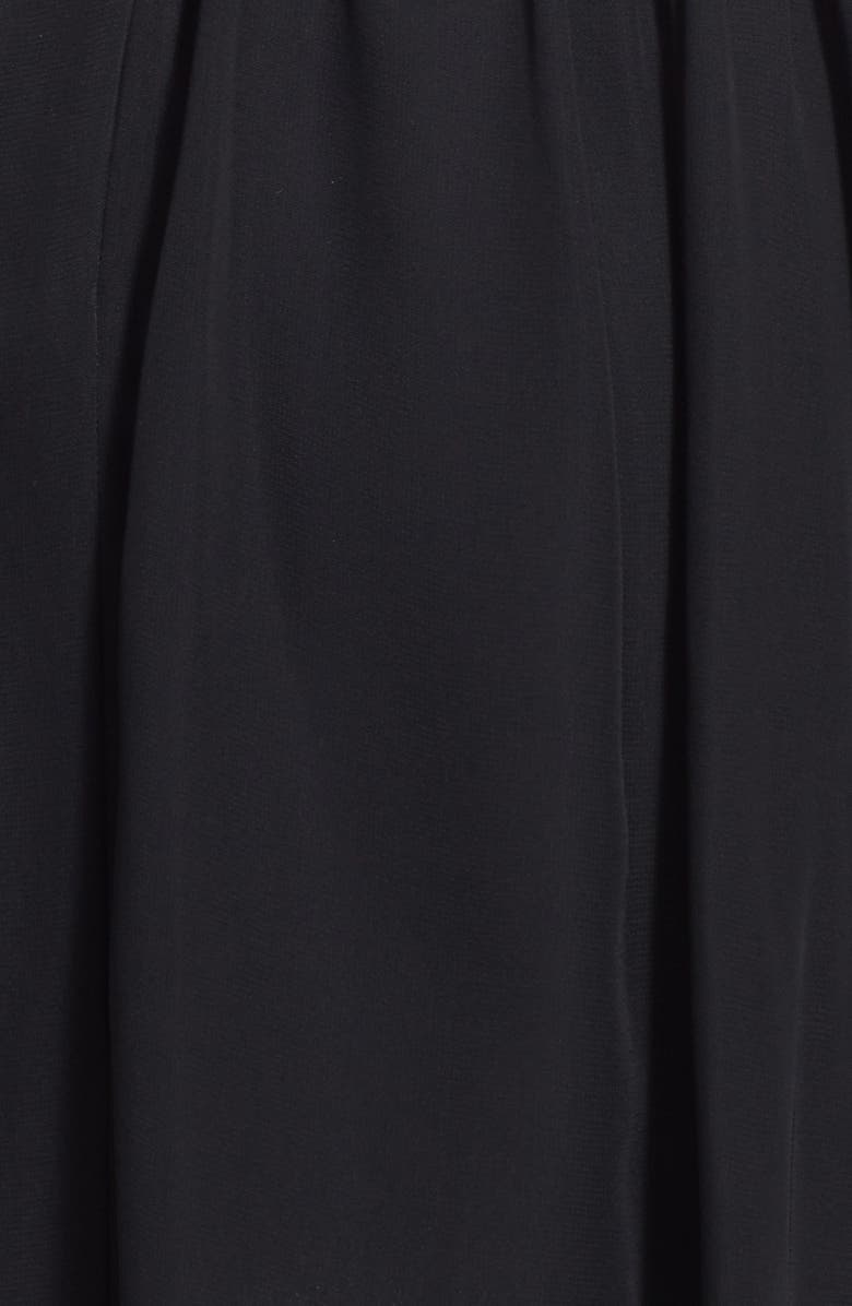 Hailey Logan Cutout Chiffon Dress, Alternate, color, 