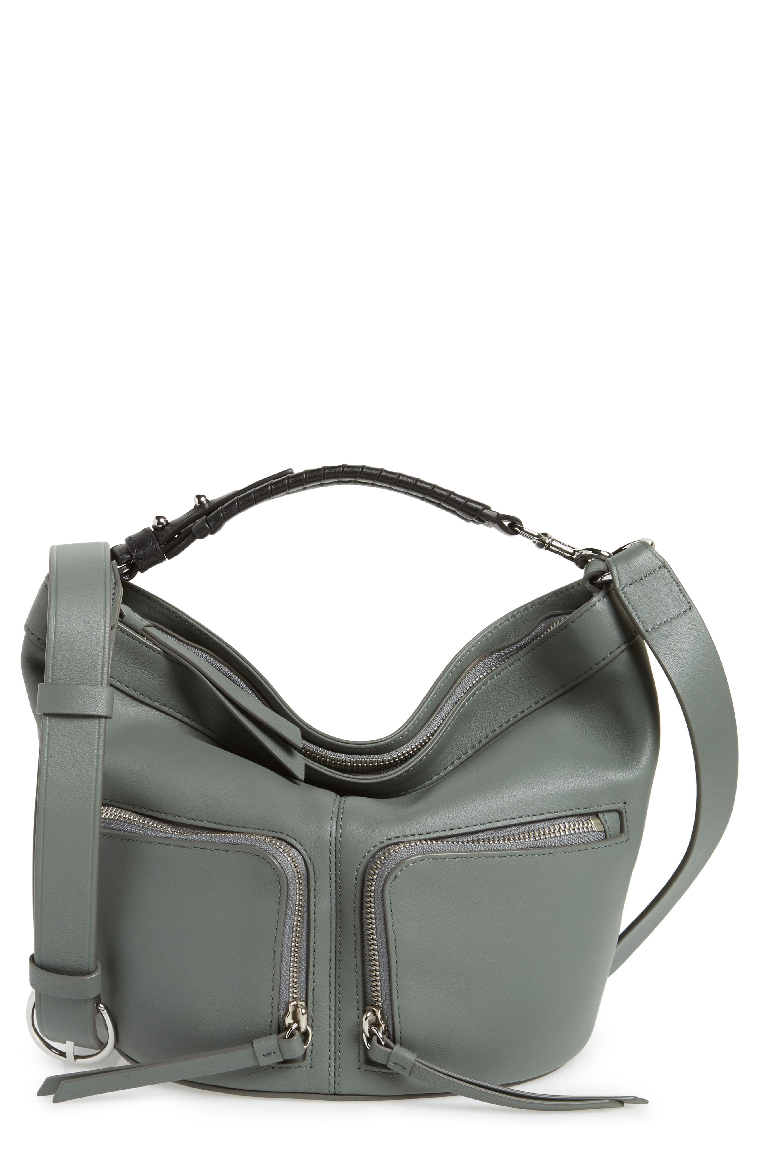 ALLSAINTS Fetch Leather Crossbody Bag Nordstrom