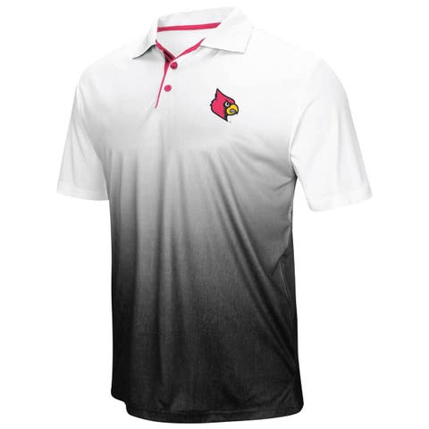 Louisville Cardinals Antigua Red Collared Polo shirt large