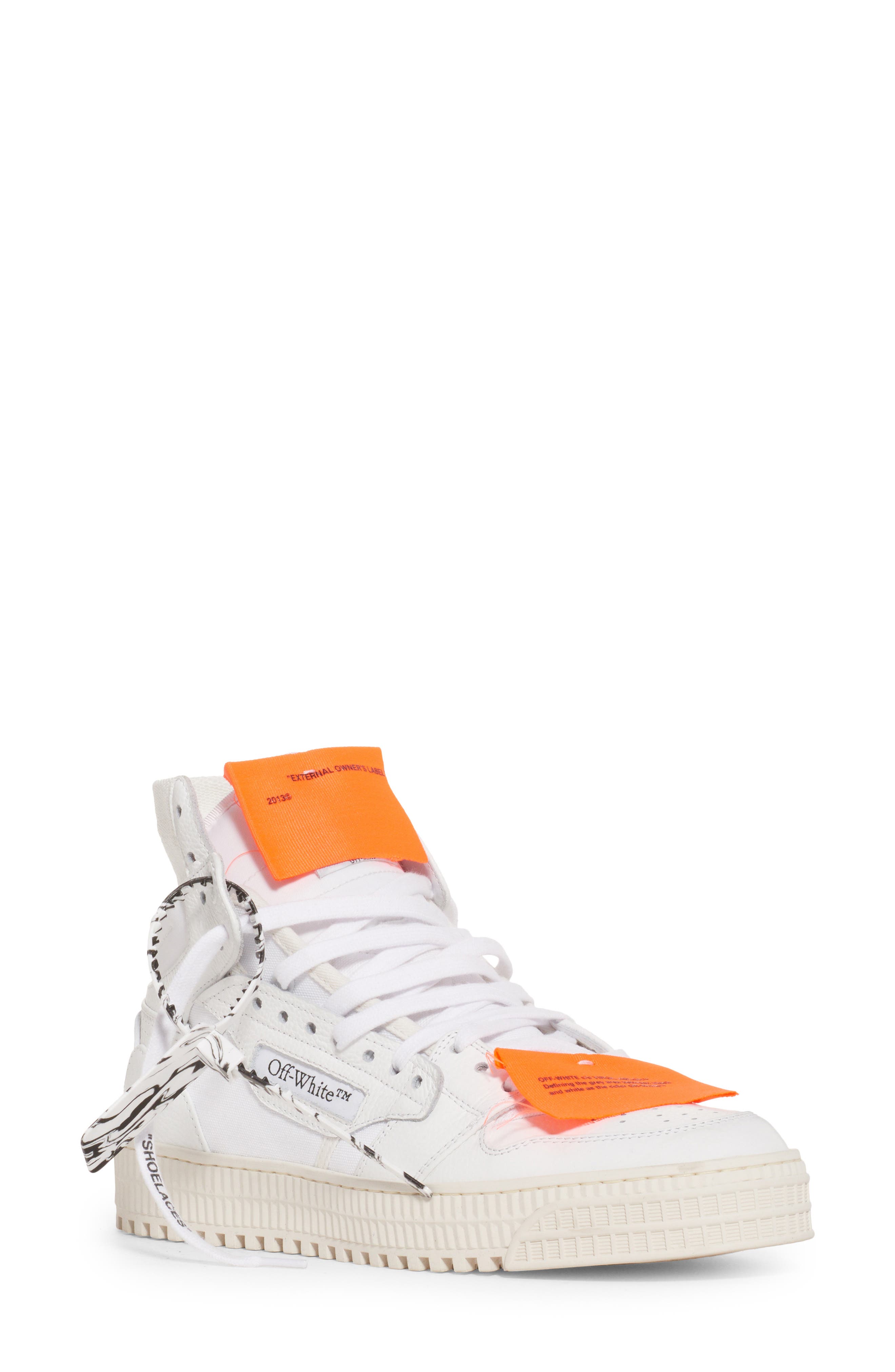 womens off white high top sneakers