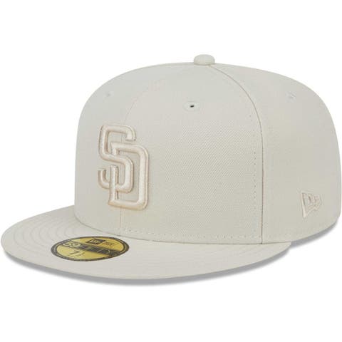 San Diego Padres NewEra Team Red, White & Blue 59FIFTY Fitted Hat Royal  Size 8