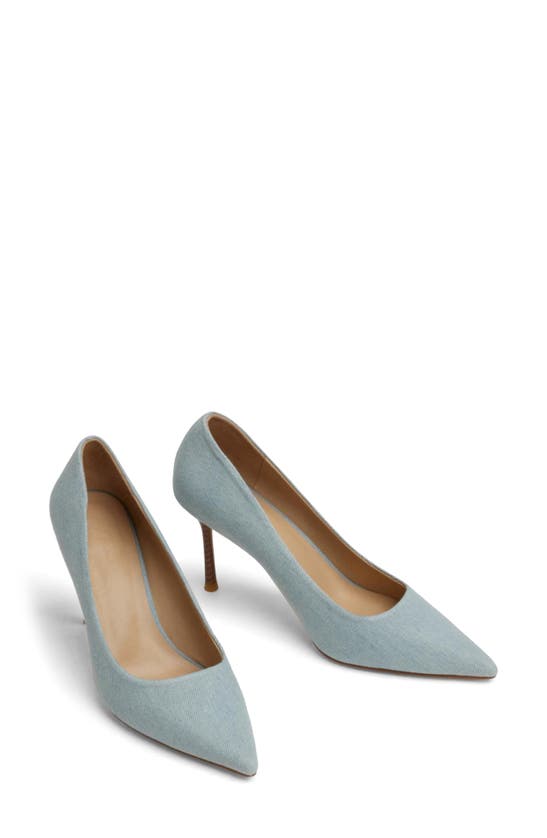 7 FOR ALL MANKIND 7 FOR ALL MANKIND DENIM POINTED TOE PUMP