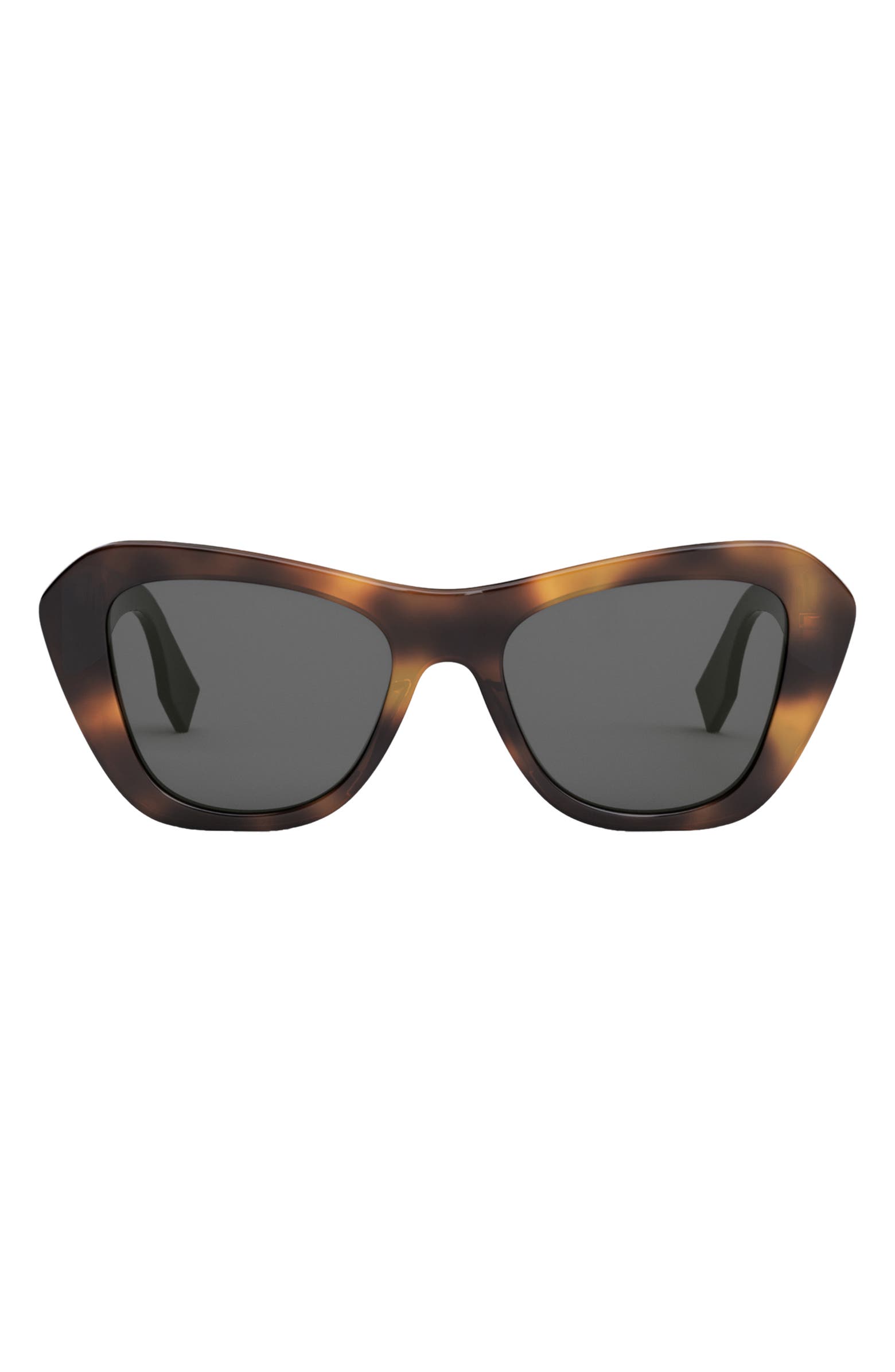 Fendi The Fendi O'Lock 52mm Geometric Sunglasses | Nordstrom
