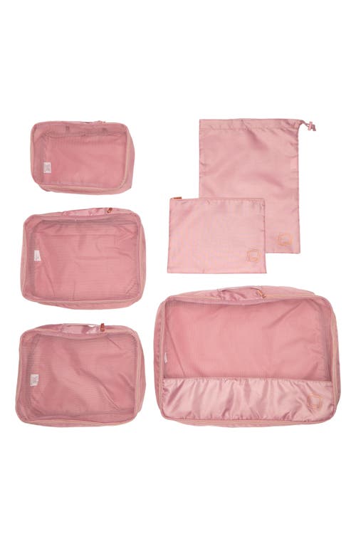 Shop Mytagalongs Set Of 6 Packing Pods In Blush