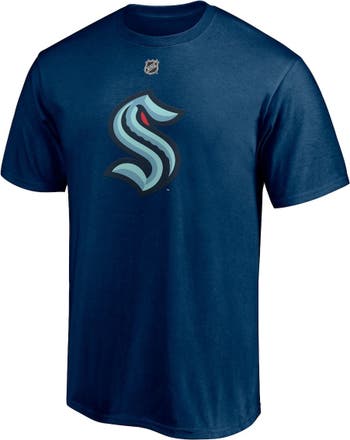 Men's Seattle Kraken Brandon Tanev Fanatics Branded Deep Sea Blue Authentic  Stack Name & Number T-Shirt