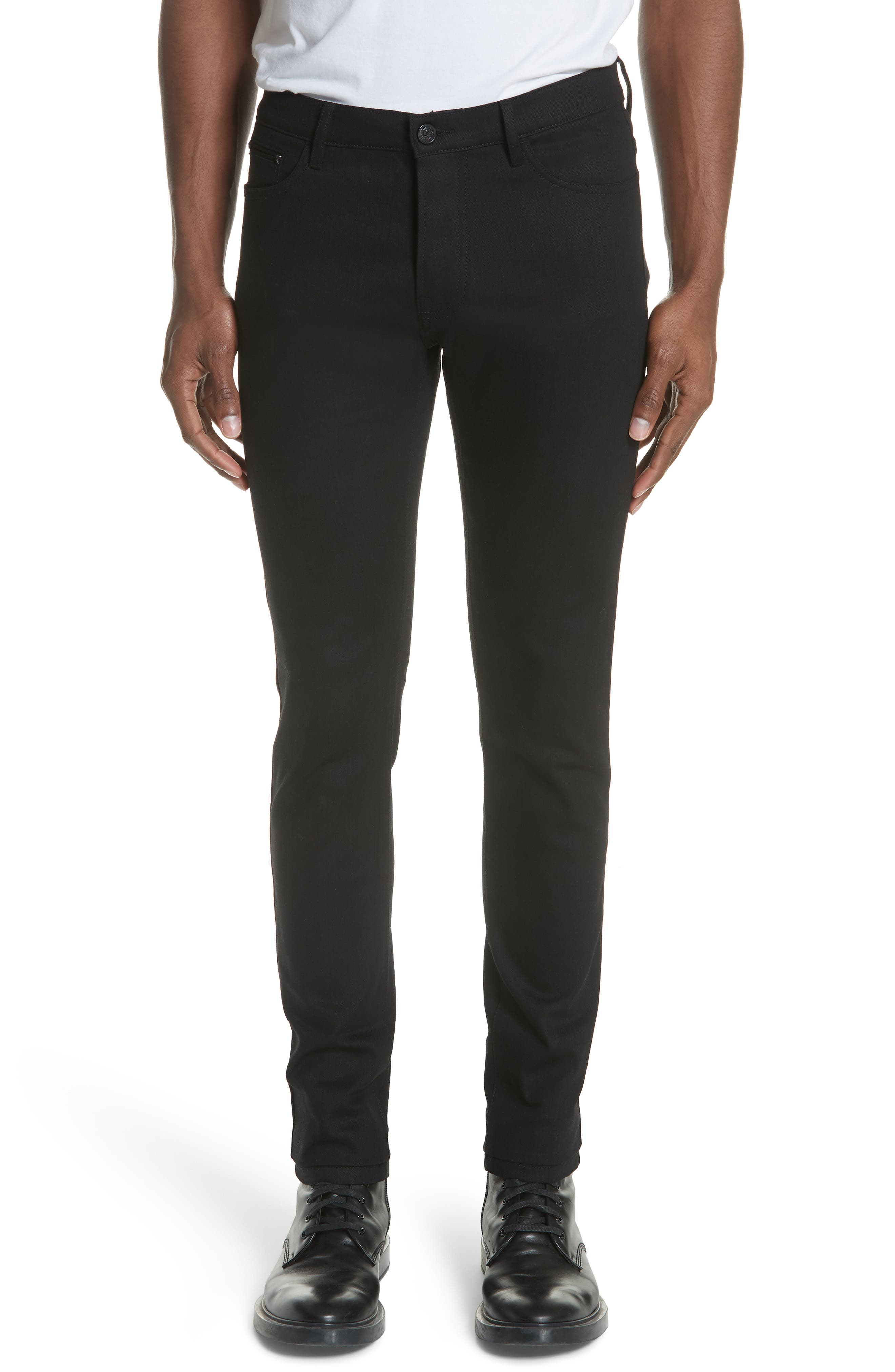 slim straight corduroy pants