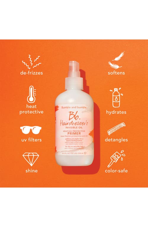 Bumble And Bumble . Hairdresser's Invisible Oil Heat/uv Protective Primer In No Color