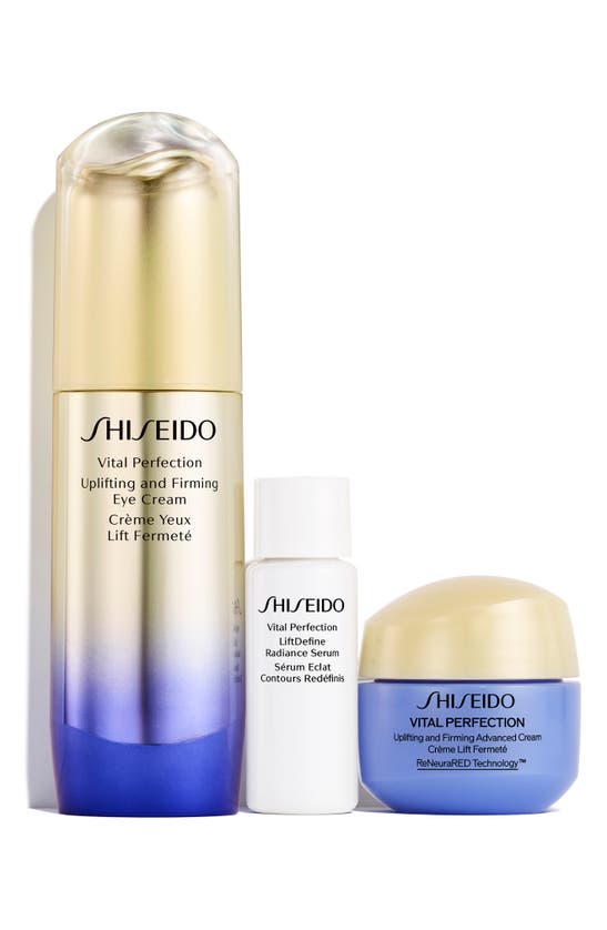Shop Shiseido Lifting & Firming Eye Care Set (limited Edition) $152 Value