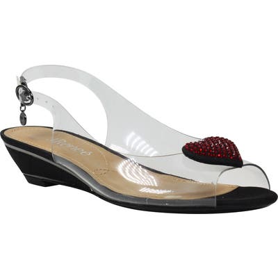 J. Renee Bevelyn Slingback Sandal, Black