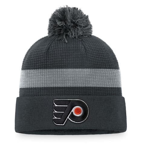 Men's Fanatics Branded Heather Gray 2023 NHL Winter Classic Cuffed Knit Hat  with Pom