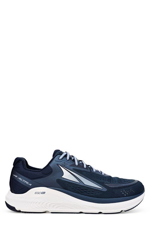 Altra Paradigm 6 Running Shoe in Navy/Light Blue