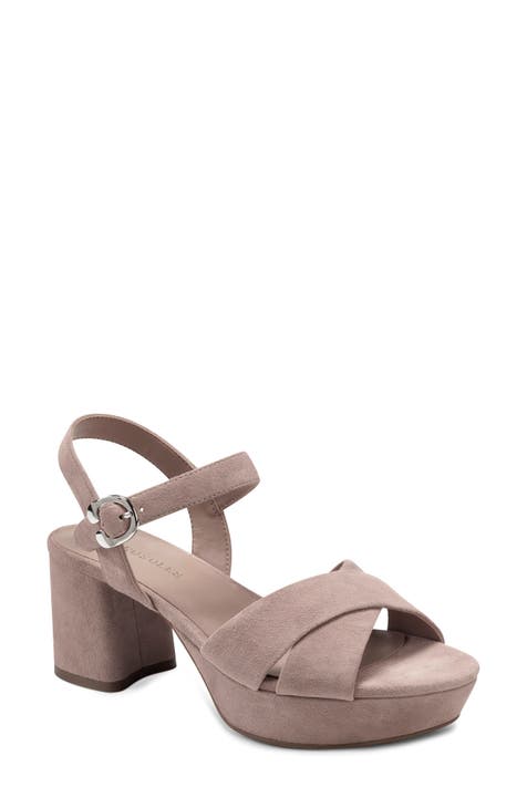 Buy Pink Standard Fit (F) Crossover Ankle Strap Sandals from Next Poland