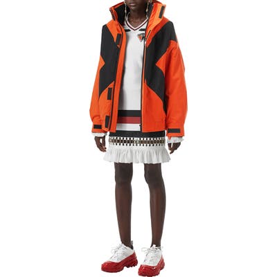 Burberry Fleece Lined Jacket, Orange