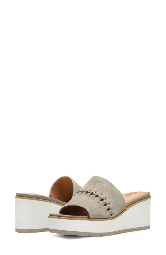 Shop Nydj Rory Wedge Sandal In Feather