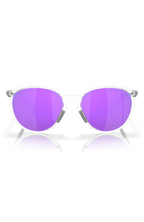 Oakley Sielo 57mm Round Sunglasses in Violet at Nordstrom
