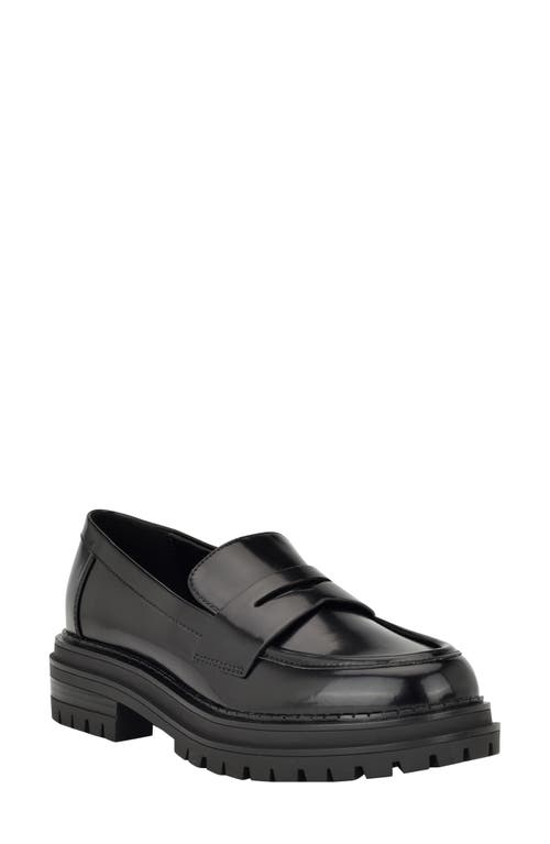 Calvin Klein Grant Lug Sole Penny Loafer at Nordstrom,