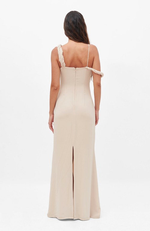 Shop Nanas Nana's Yara Maxi In Light Beige