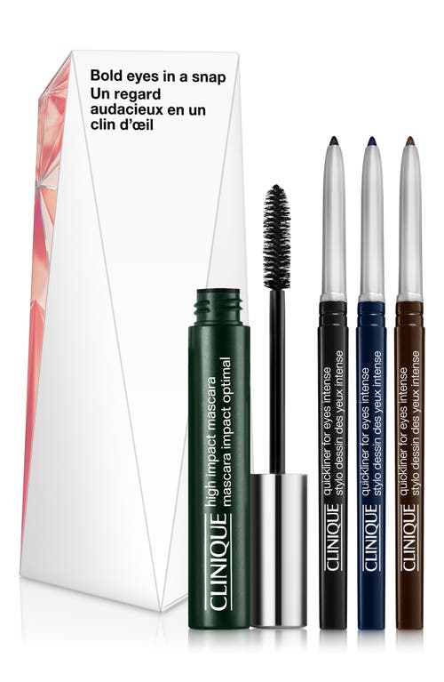 Clinique Bold In A Snap Eyeliner & Mascara Set (Limited Edition) $61 Value
