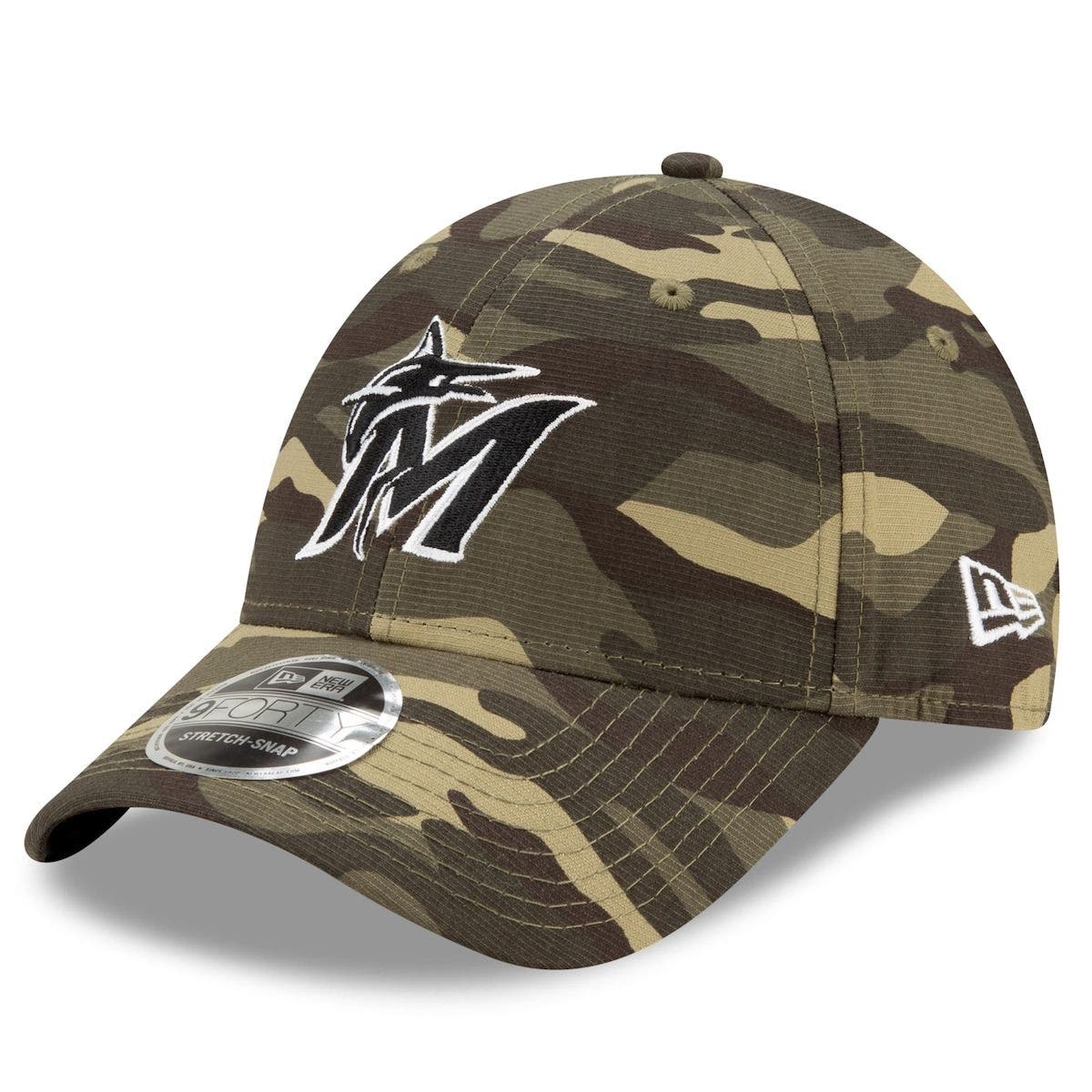 marlins camo hat