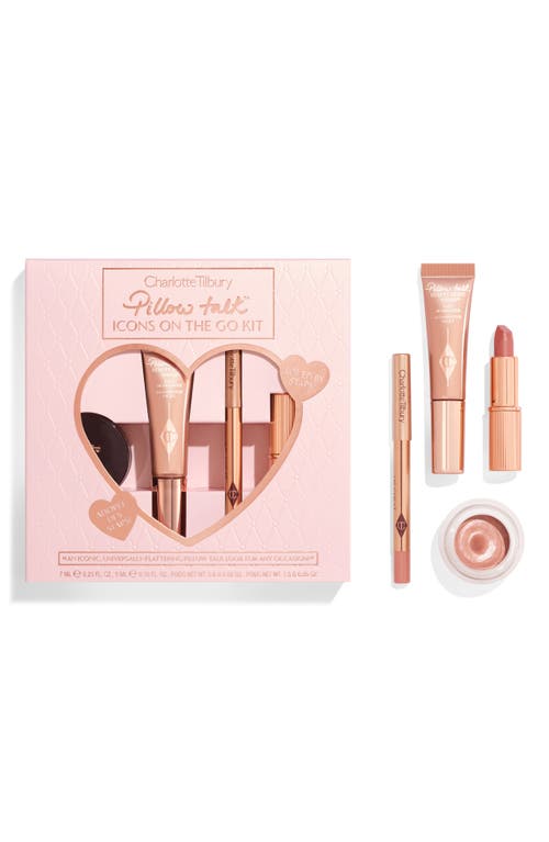 Shop Charlotte Tilbury Pillow Talk Icons On The Go Set $84 Value