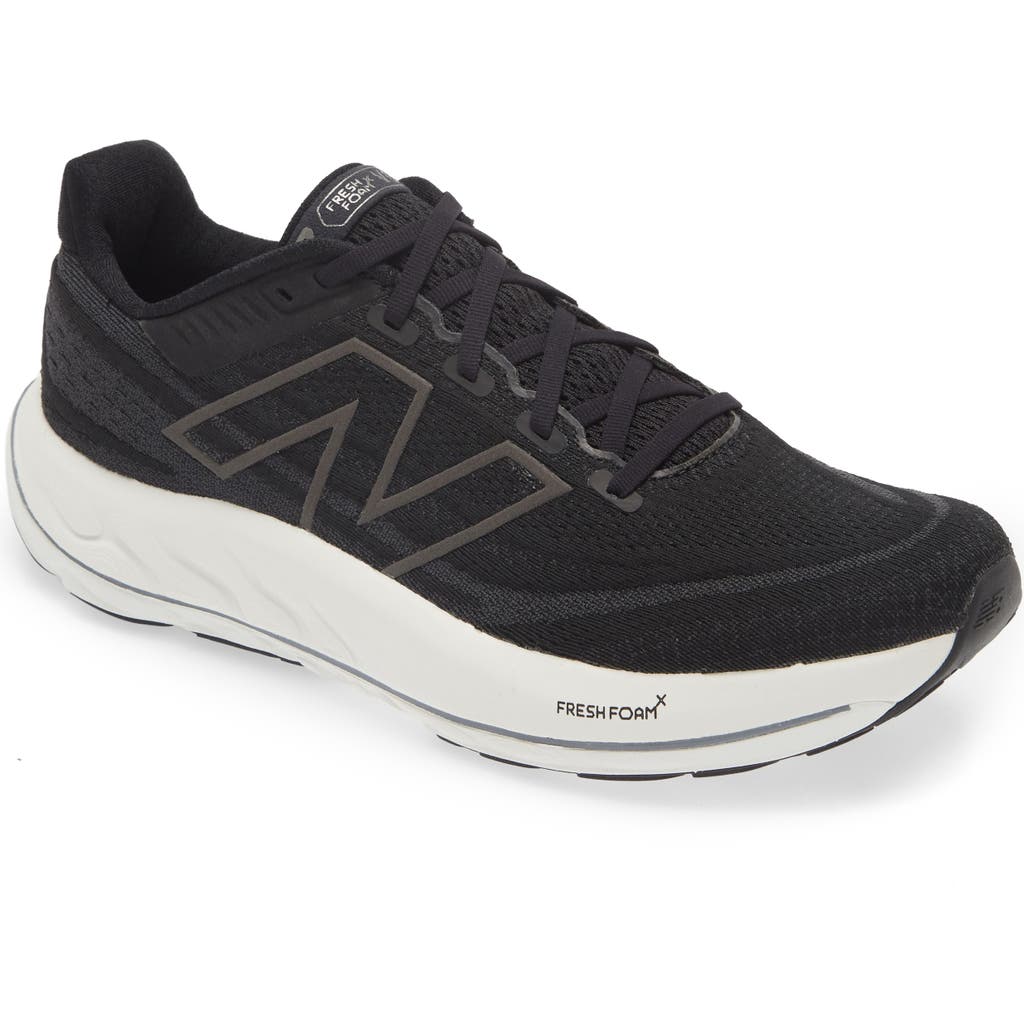 New Balance Fresh Foam X Vongo V6 Running Shoe In Black/white
