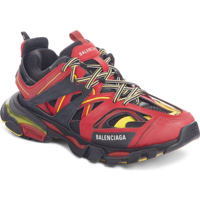 Balenciaga Track Sneaker, Burgundy