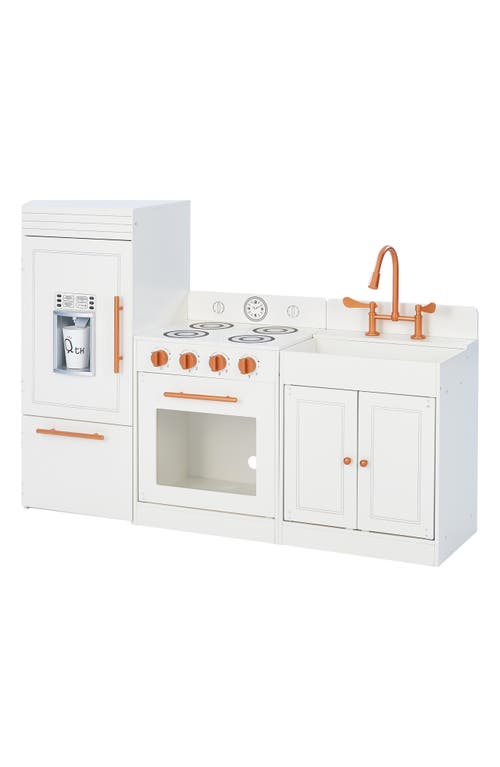 Teamson Kids Little Chef Paris Classic Kitchen Playset in White /Rose Gold at Nordstrom