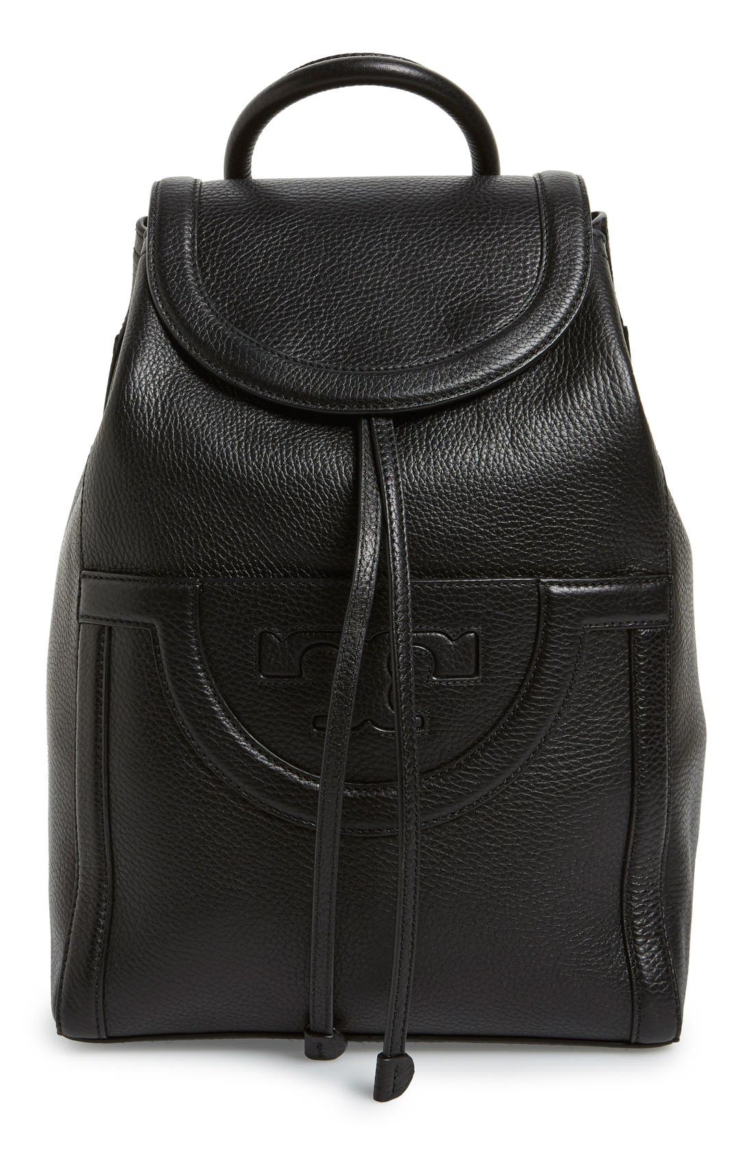 Tory Burch 'Serif T' Leather Backpack Nordstrom