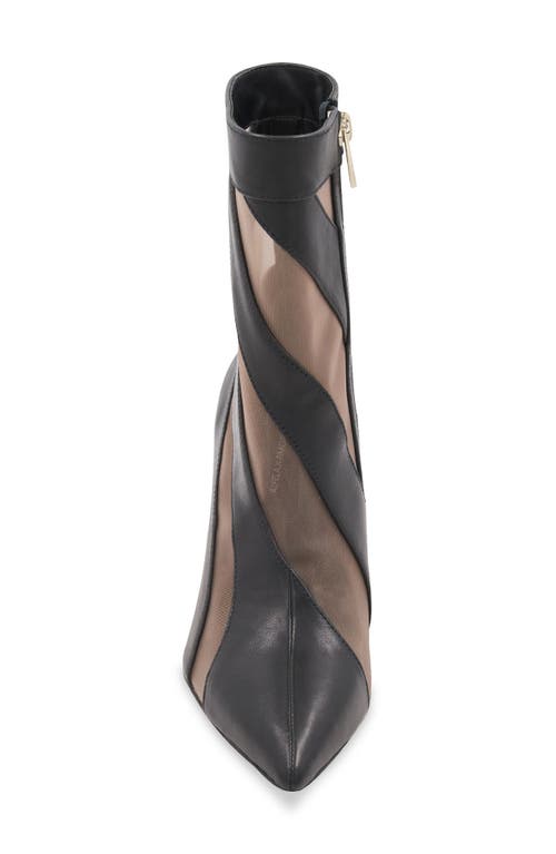 Bcbg Reldo Mesh Bootie In Black