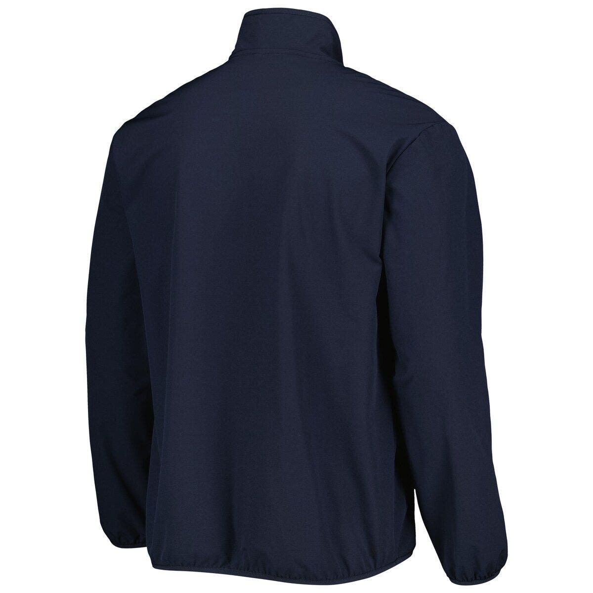 adidas Men's adidas Navy Seattle Kraken COLD.RDY QuarterZip Jacket