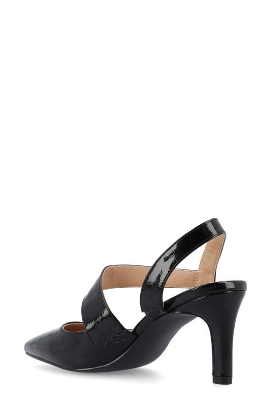 Shop Journee Collection Scarlett Pointed Toe Pump In Black
