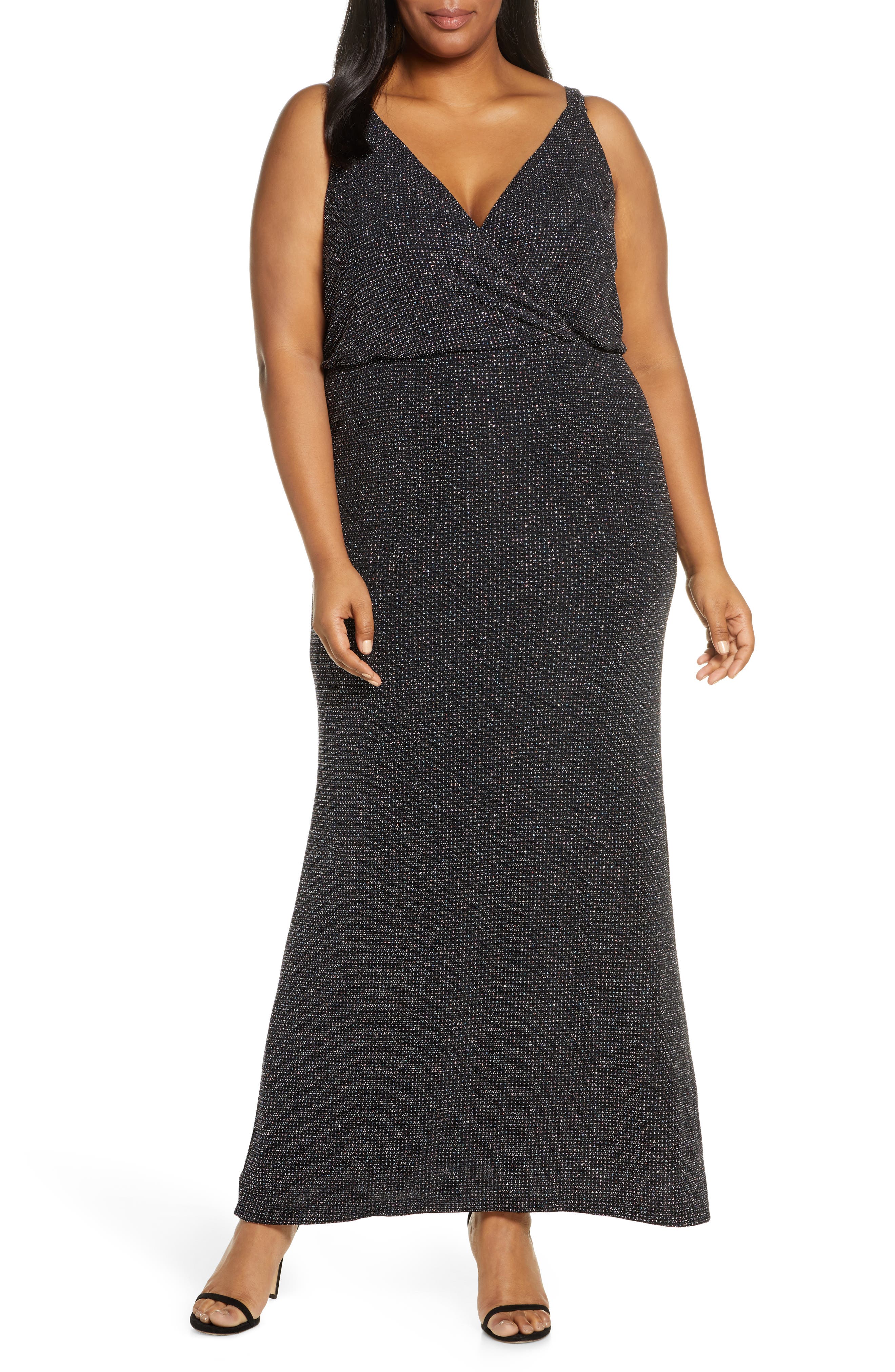 vince camuto blouson gown