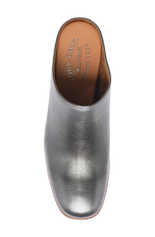 Shop Kork-ease ® Veronica Platform Mule In Silver Leather