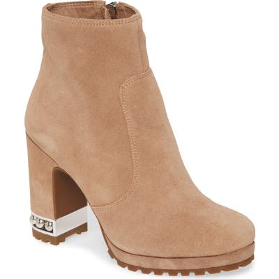 Karl Lagerfeld Paris Lenore Boot, Beige